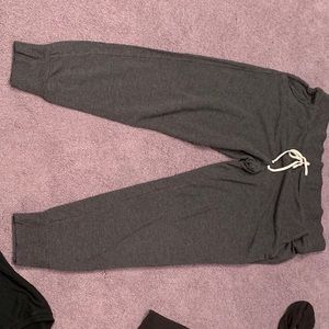 Grey joggers